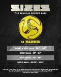 American Challenge Brasilia Soccer Ball (Lemon, 4)