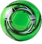 Western Star Soccer Ball Size 4- Official Match Weight - 5 Colors - Youth & Adult Soccer Players - Helix Design - Long-Lasting Construction & Attractive Soccer Gifts (Green, 4)
