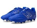 New Balance Men's 442 V2 Team FG Soccer Shoe, Blue/White, 10.5 Wide