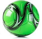 Western Star Soccer Ball Size 4- Official Match Weight - 5 Colors - Youth & Adult Soccer Players - Helix Design - Long-Lasting Construction & Attractive Soccer Gifts (Green, 4)