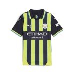 Manchester City FC Kids 2024/25 Away Soccer Jersey - New Navy - Size: L