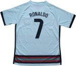 FPF #7 Ronaldo Kids Football Soccer Jersey/Shorts/Socks Kit Youth Sizes (Ronaldo Green, 26 (8-9 Years))