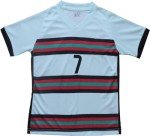 FPF #7 Ronaldo Kids Football Soccer Jersey/Shorts/Socks Kit Youth Sizes (Ronaldo Green, 26 (8-9 Years))