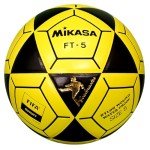 Mikasa FT5 Goal Master Soccer Ball, Black/Yellow, Size 5