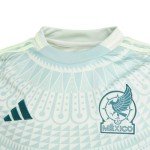 adidas Boys' Mexico 2024 Away Jersey, Linen Green