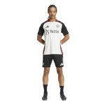 adidas Men's Manchester United FC 24/25 Training Jersey, Off White/Black