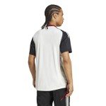 adidas Men's Manchester United FC 24/25 Training Jersey, Off White/Black