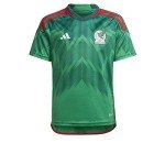 adidas Mexico 22 Home Jersey Kids', Green, Size XL