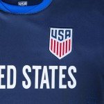 Icon Sports U.S. Soccer USMNT Adult Soccer Game Day Jersey-Inspired Shirt | Frequency, Navy, Medium