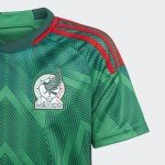 adidas Mexico 22 Home Jersey Kids', Green, Size XL
