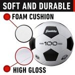 Franklin Sports- Size 5 F-100 - Adult - 12 Pack Bulk Soccer Balls with Pump