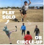 Kickit | The Original Birdie Soccer Trainer | Play Outdoors, Indoors or Backyard, Beach or Tailgate (Black)