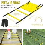 Soccer Goals for Backyard Set, Portable Kids Toddler Soccer Goal 2 of 6' x 4', Pop Up Soccer Net Soccer Training Equipment with Size 4 Soccer Ball, Carry Bag, Games, Sport, Outdoor Play, Youth