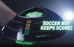 Soccer Bot - Ultimate Indoor Soccer Game with Score Tracker and Speed Modes, Soccer Training Toy