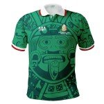 Mexico Retro 1998 Futbol Jersey, WBC Mexico Jersey, Jersey Mexico, Mexican Soccer, Playeras de la Selección Mexicana, 1998 (as1, Alpha, m, Regular, Regular) Green