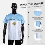 Official Argentina 2022 World Cup Fan Soccer Jersey (Argentina, X-Large)