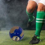 Maccabi Art Official Real Madrid Soccer Ball (Dark Blue)