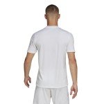 adidas Men's Entrada 22 Graphic Jersey, White/Team Light Grey, Small