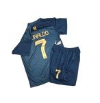 1 Stop Soccer Ronaldo CR7 Jersey Adult Uniform AL NASSR Fc Saudi Arabia New 2024 (US, Alpha, Large, Regular, Regular, Blue)