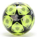adidas Unisex-Adult UCL Club Soccer Ball,Solar Yellow/Black/Silver Metallic,5