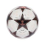 adidas Unisex-Adult UCL Club Soccer Ball, White/Black/Turbo, 4