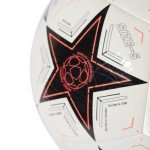adidas Unisex-Adult UCL Club Soccer Ball, White/Black/Turbo, 4