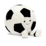 Jellycat Amuseables Soccer Ball Stuffed Toy, 12 inches - Soccer Ball Plush Gift for Sports Fans