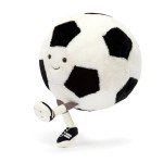 Jellycat Amuseables Soccer Ball Stuffed Toy, 12 inches - Soccer Ball Plush Gift for Sports Fans
