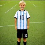 Boy's Soccer Jerseys for Kids #10 Outdoors Football Team Training Uniform Kit Boys Girls Youth Child Sport Fan Jersey Blue