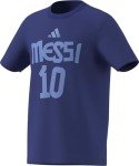 adidas Unisex Kid's Messi T-Shirt, Semi Lucid Blue