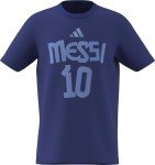 adidas Unisex Kid's Messi T-Shirt, Semi Lucid Blue