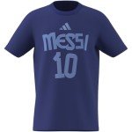 adidas Unisex Kid's Messi T-Shirt, Semi Lucid Blue
