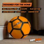 Skill BLOX SoftStrike Home Indoor Skills Training Soccer Ball - Soccer Gifts for Boys - Skills Ball for House - Size 4