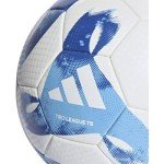 adidas Unisex-Adult Tiro League TB Ball, White/Team Royal Blue/Light Blue, 5
