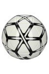 adidas Unisex Starlancer Club Soocer Ball, White/Black, 5