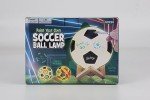 LAOESE Paint Your Own Soccer Ball Lamp Kit, DIY 3D Night Light with Soccer Stickers & Wooden Stand, Art Supplies Creativity Arts & Crafts Kit for Kids, Birthday Easter Gifts for Boys