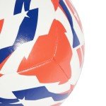 adidas Unisex-Adult FIFA Club World Cup Training Soccer Ball, White/Lucid Red/Power Blue/Black, 4