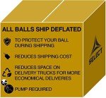 Select Royale V22 Soccer Ball, White/Black/Gold, Size 5