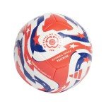 adidas Unisex-Adult FIFA Club World Cup Training Soccer Ball, White/Lucid Red/Power Blue/Black, 4