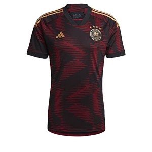 adidas Germany 22 Away Jersey Men's, Black, Size S