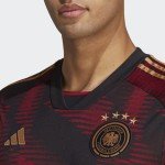 adidas Germany 22 Away Jersey Men's, Black, Size S
