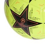 adidas Unisex-Adult UCL Club Soccer Ball, Solar Yellow/Black/Turbo, 4