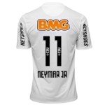 Santos Ney #11 Retro 12/13 Soccer Jersey for Men Fan Version (US, Alpha, Large, Regular, Regular, Retro)