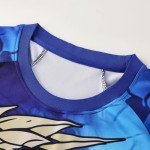 URAISEUS Kids Soccer Jerseys for Boy Football Training Shirt for Girls Practice Outfits for Youth (8-9years) Blue