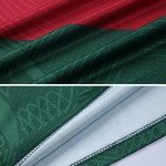 URAISEUS #7 Boys' Soccer Jerseys Sports Team Training Uniform Boys and Girls Youth Shirts and Shorts Set Red/Green
