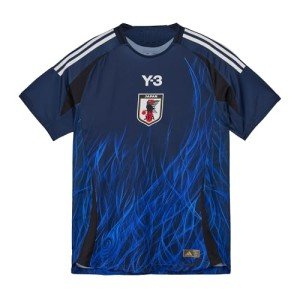 adidas Japan Football Association x Y-3 Home Authentic Men's Jersey, Large Blue