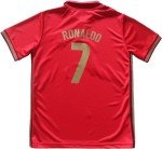 ORGBRAIN Ronaldo #7 Home Kids Soccer Football Futbol Jersey & Shorts Socks Set Youth Sizes (Home,28)