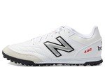 New Balance Men's 442 V2 Team TF Soccer Shoe, White/Black, 11.5 Wide