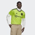 adidas Manchester United 22/23 Third Jersey Men's, Green, Size XL
