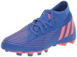 adidas Unisex Predator Edge.4 Flexible Ground Soccer Shoe, Hi-Res Blue/Turbo/Blue, 11.5 US Men